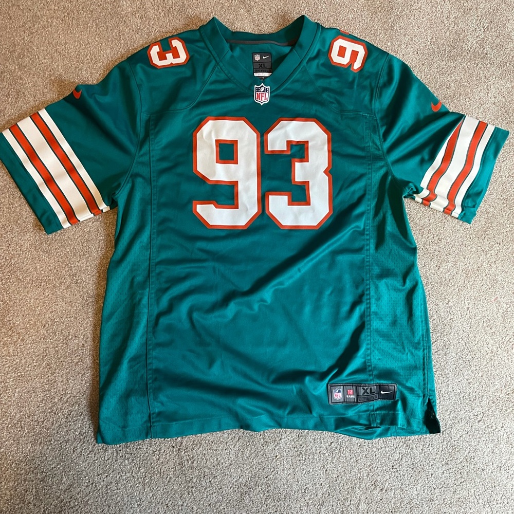 Used Nike Miami Dolphins jersey Ndamukong Suh size XL